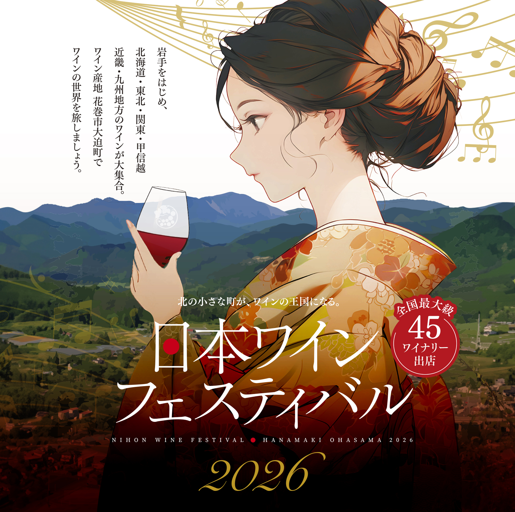 日本ワインフェスティバル花巻大迫 2026