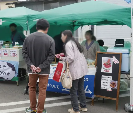 日本ワインフェスティバル会場の様子